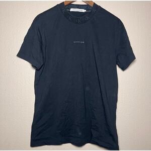 🖤 Calvin Klein Jeans 👕 Minimal Logo Crewneck Tee – L